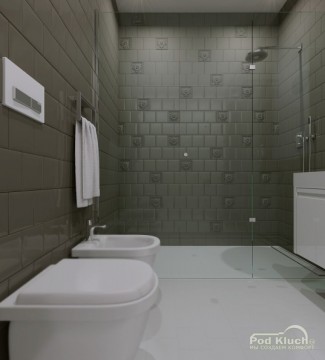 Інтер'єр ванної кімнати - Пентхаус на Лютеранській 300 кв.м, Київ